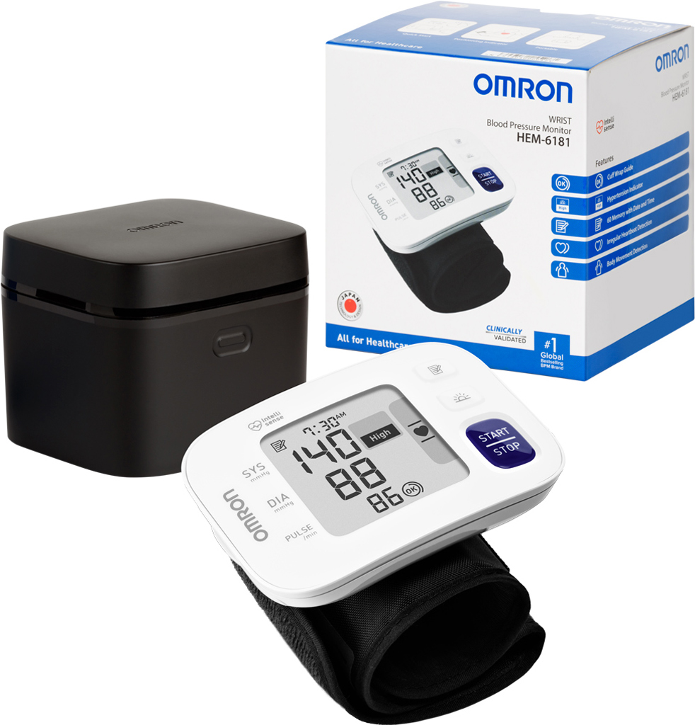 Máy đo huyết áp cổ tay Omron Hem-6181