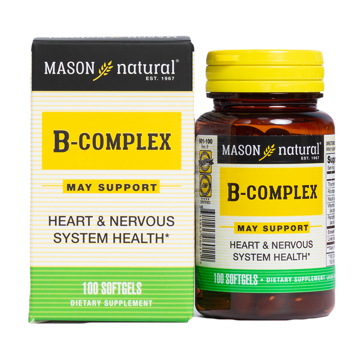 Viên Uống Mason Natural B-Complex (Hộp 100 Viên)