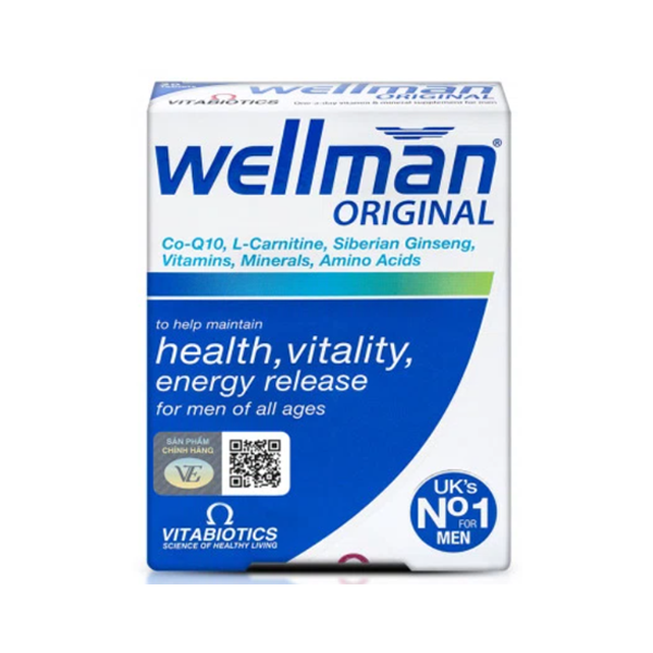 Vitabiotics Wellman Vitamin tổng hợp cho nam 