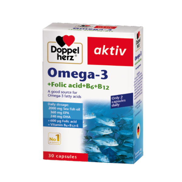 Viên dầu cá Aktiv Omega-3 Doppelherz