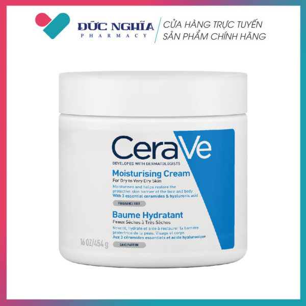 Kem Dưỡng Cerave Moisturizing Cream 454g Dành Cho Da Khô 6629